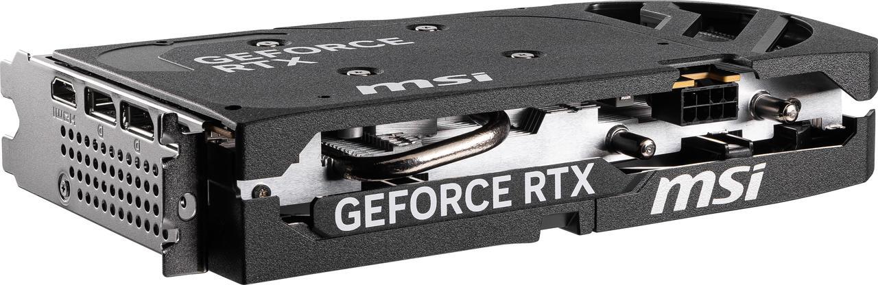 Alt view image 7 of 11 - MSI SHADOW GeForce RTX 5060 8GB GDDR7 PCI Express 5.0 x 16 (use x8) Graphics Card RTX 5060 8G SHADOW 2X OC