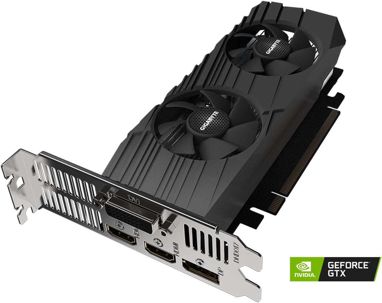 Alt view image 3 of 8 - GIGABYTE GeForce GTX 1630 4GB GDDR6 PCI Express 3.0 x16 Low Profile Graphics Card GV-N1630OC-4GL