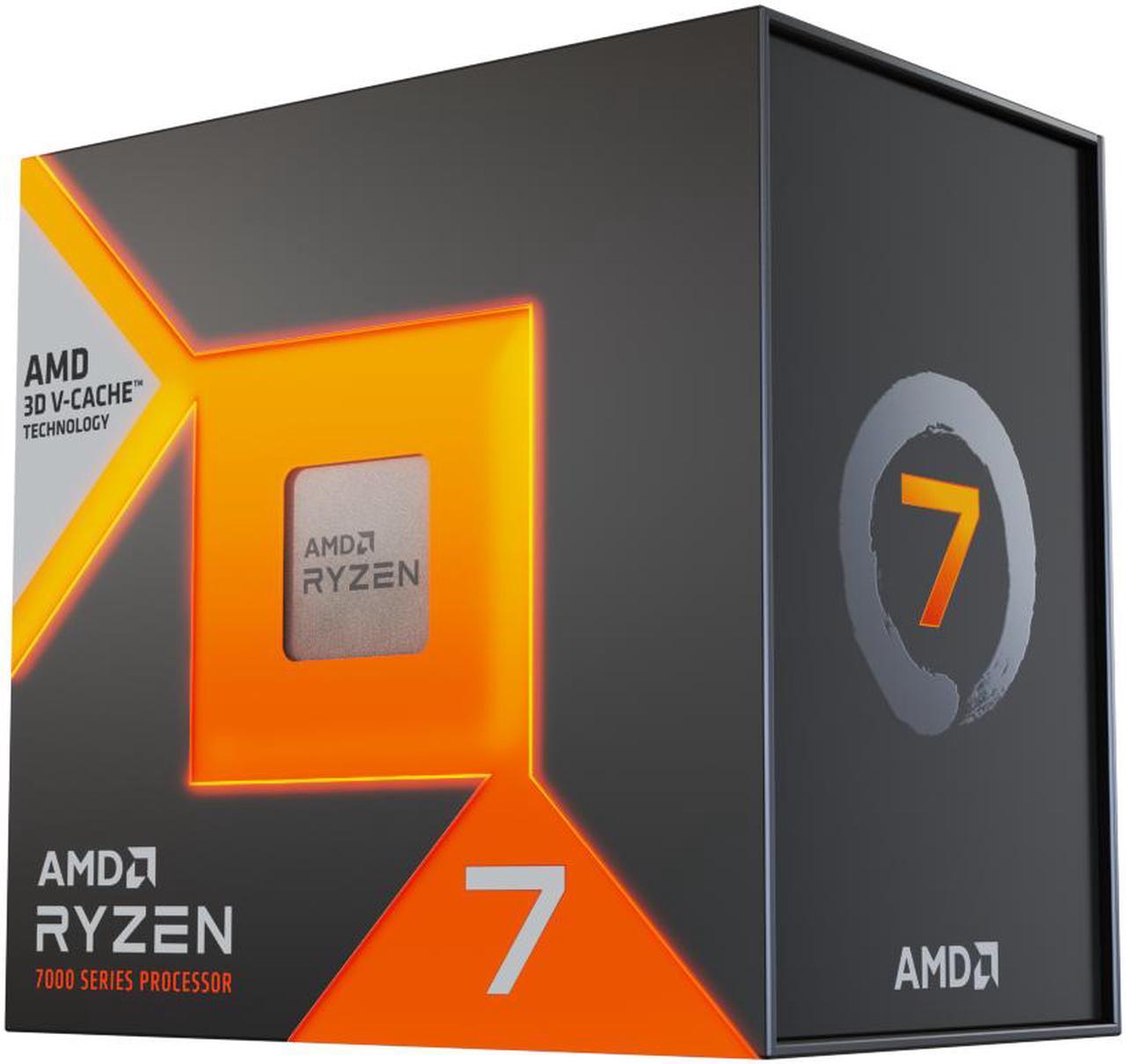 Main image of AMD Ryzen 7 7800X3D - Ryzen 7 7000 Series Zen 4 8-Core 4.2 GHz - Socket AM5 120W - AMD Radeon Graphics Desktop Processor - 100-100000910WOF