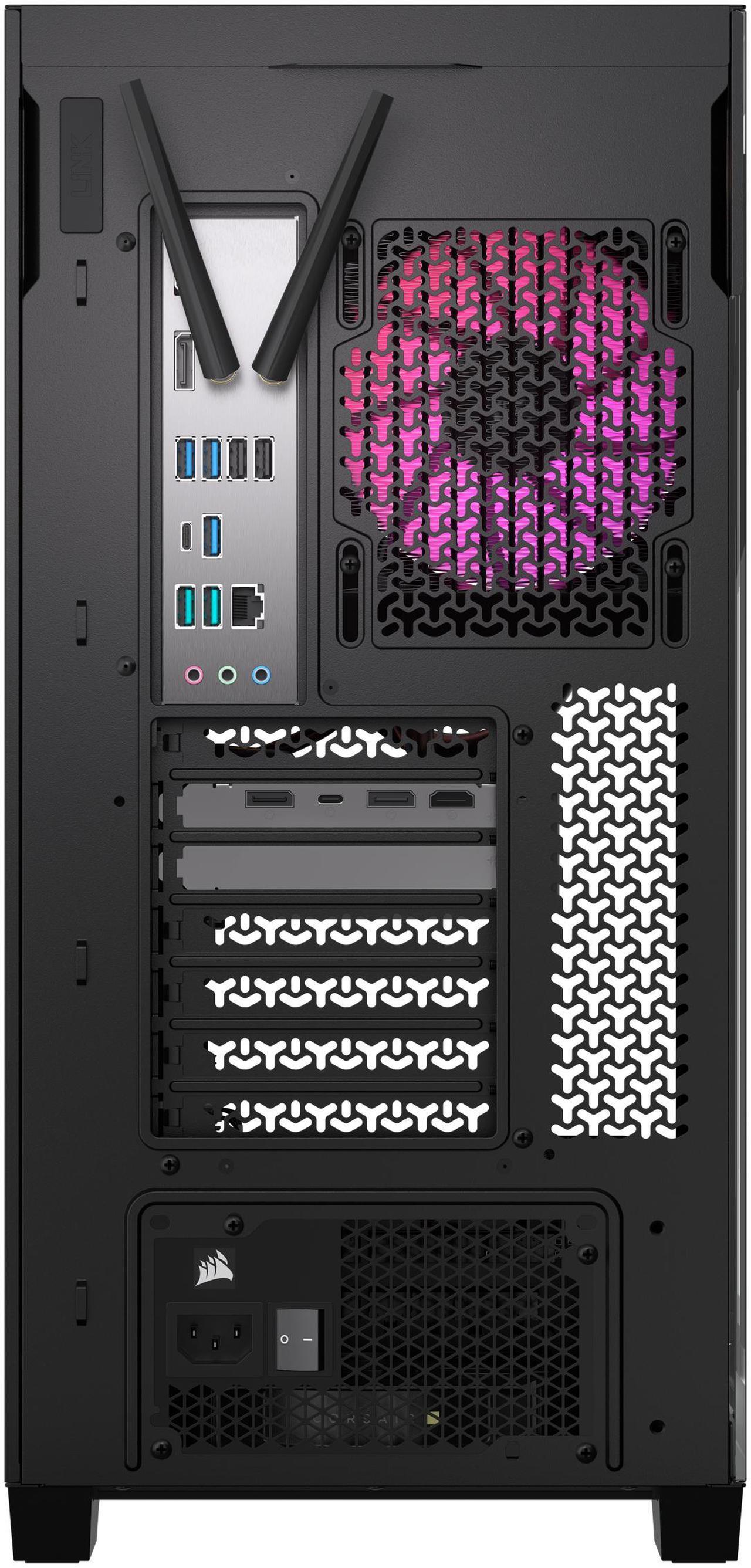 Alt view image 6 of 8 - CORSAIR VENGEANCE i7500 Series Gaming PC - Liquid Cooled Intel Core i7-14700KF CPU - NVIDIA GeForce RTX 5070Ti Graphics - 32GB CORSAIR VENGEANCE RGB DDR5 Memory