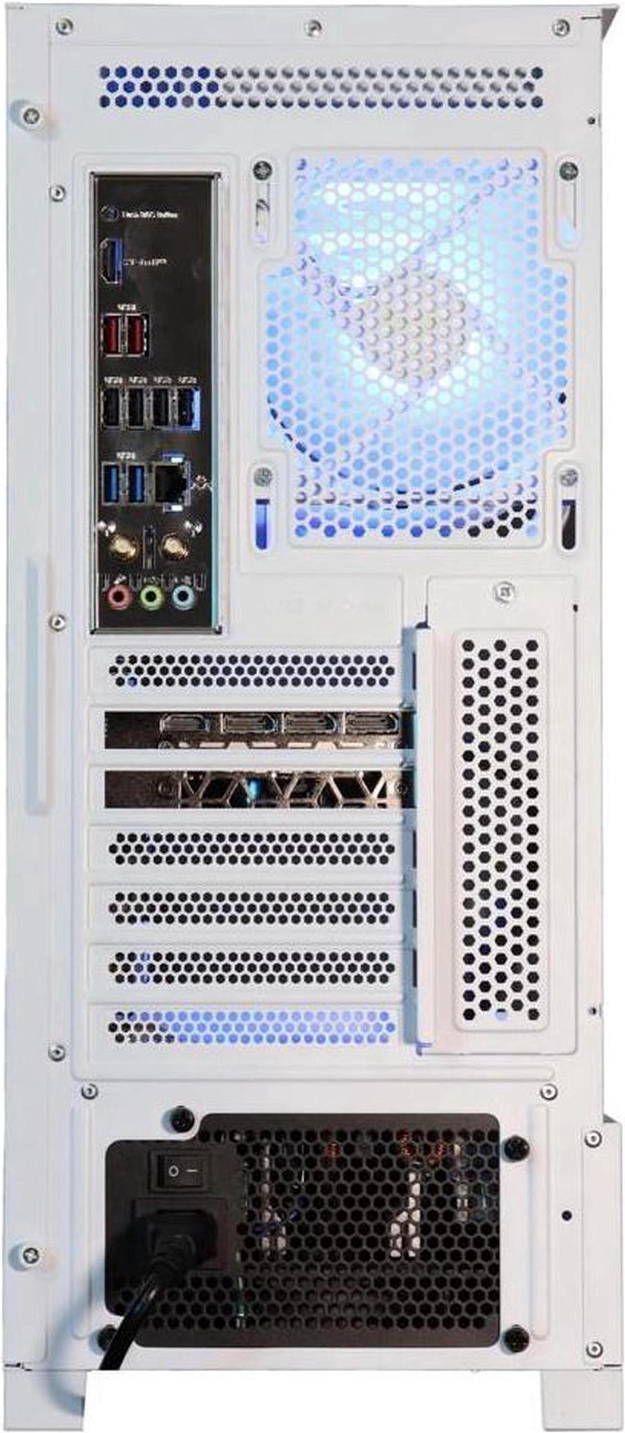 Alt view image 7 of 7 - Cobratype Mamba Gaming PC - Ryzen 7 9700X 4.2 GHz, RX 9060 XT 16GB, 360mm AIO, 2TB NVMe SSD, 64GB DDR5, Wi-Fi, Win 11 Home, Live Thermal Display - Gaming Desktop