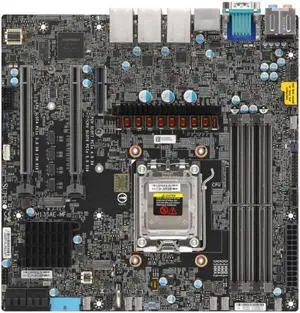 Supermicro H13SAE-MF Motherboard Micro-ATX AMD EPYC™ 4005/4004 series, Ryzen™ 9000 & 8700G* & 7000 Series single socket LGA-1718.