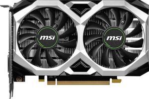 MSI Ventus GeForce GTX 1650 4GB GDDR6 PCI Express 3.0 x16 ATX Graphics Card GTX 1650 D6 Ventus XS OCV3