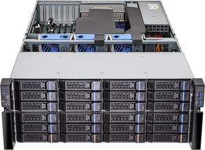 Asrock Rack 4U36L6E-MILAN2/2T 4U Rackmount Storage Server Barebone Dual Socket SP3 (LGA 4094) AMD EPYC™ 7003 (with AMD 3D V-Cache™ Technology*)/7002 series processors Dual 10GLAN