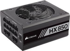 CORSAIR HX Series HX850 CP-9020138-NA 850 W ATX12V v2.4 / EPS12V 2.92 80 PLUS PLATINUM Certified Full Modular Power Supply