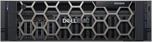 Dell PowerEdge R940 - 8 Bay 2.5" 3U Server - 4x Intel Xeon Platinum 8160 2.1GHz 24 Core Processors, 256GB DDR4, H730P, 8x 1.2TB HDDs, X520/I350, iDRAC9 Enterprise, 2x 1600 Watt PSUs, Bezel, Rails