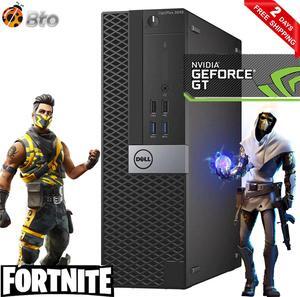 Gaming Dell 3040 SFF Computer Core i5 6th, 16GB Ram, 2TB HDD, 256 GB NVMe SSD, AMD RX 550, Keyboard and Mouse, Wi-Fi, Win10 Home Desktop PC