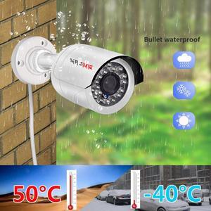 4K 8MP Video Security Camera IP POE Onvif H265 Audio Outdoor Metal Shell Bullet Waterproof Night Vision 48V 4MP 5MP Surveillance
